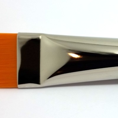 The Face Painting Shop Short 1 Inch Angled Brush The Face Painting Shop Short 1 Inch Angled Brush